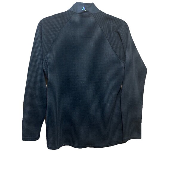 Chicago Blackhawks NHL Black Zip Weatherproof Antigua Soft Lining Women’s Medium - Picture 2 of 5